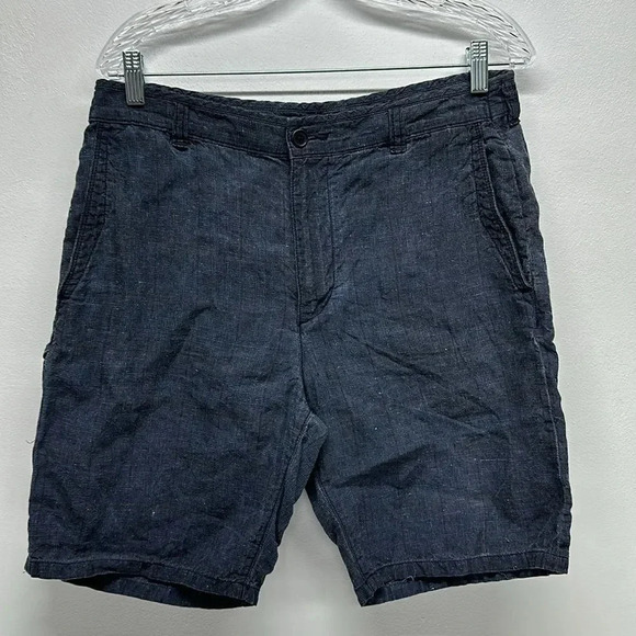 John Varvatos Other - John Varvatos Men's Shorts Dark Gray Plaid Print 8.5" Inseam Size 32